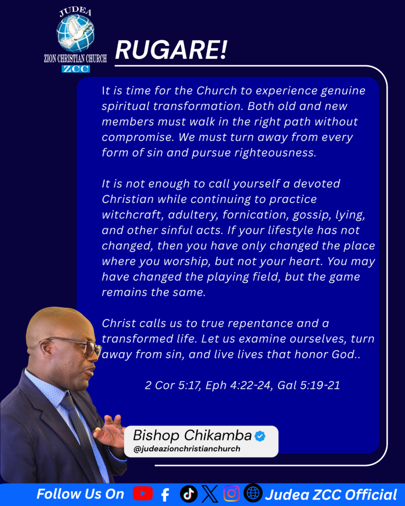Weekly Doses from Bishop Chikamba✅